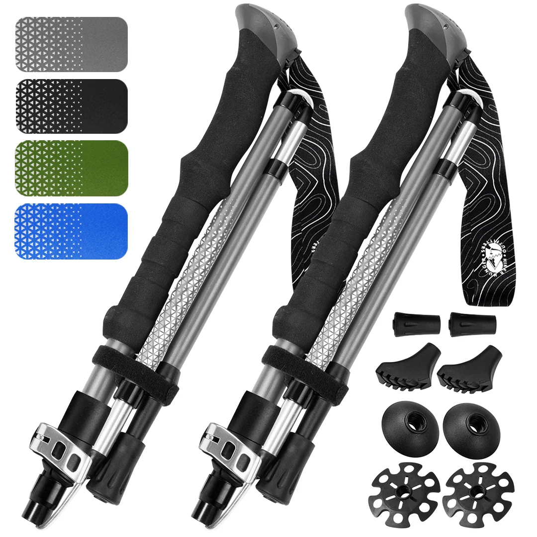 Hiker Hunger Carbon Fiber Trekking Poles
